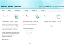 Tablet Screenshot of cmspecialists.com.au